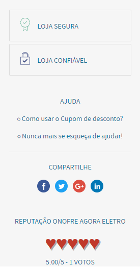 onofre eletro é confiável