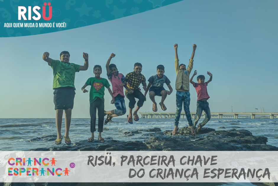 Risü parceira chave do criança esperança